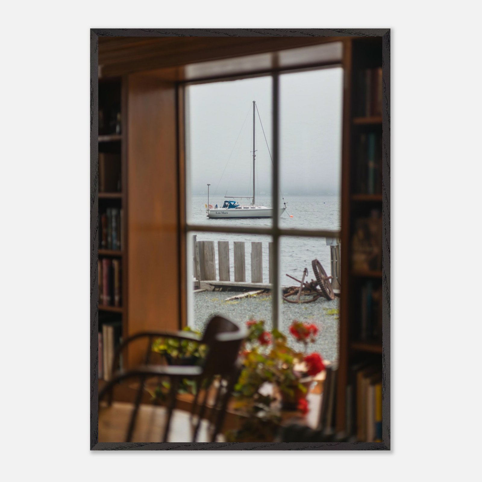 framed print sailboat canada photography travel wall art print coastal aesthetic poster living room wall art boat photo gift for traveler 08d79a06-d440-46bf-a9bb-271fde0c3b7f