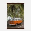 costa rica westfalia camper van art print with hangers fine art print, travel photography print, costa rica photography, travel decor 0b13a4b2-e1b5-475b-b7fb-0cb1afc80896