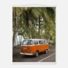 costa rica westfalia camper van art print with hangers fine art print, travel photography print, costa rica photography, travel decor 2a8f75c3-fcc9-45c3-a940-546fc7318fe5