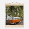 costa rica westfalia camper van art print with hangers fine art print, travel photography print, costa rica photography, travel decor 2bee75c0-c154-4046-bb5e-8eddf162aeed