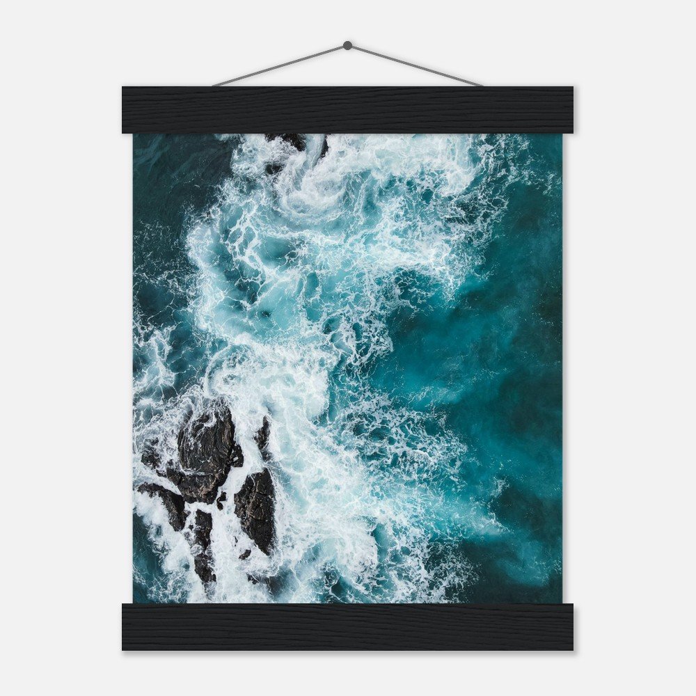 hawaii ocean waves art print with hangers fine art print, travel photography print, hawaii photography, beach photography, travel decor 38ddb36d-c2f1-47ae-a4fd-d8dc08e63bfa