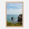 framed print coastal photography spain wall art beach aesthetic poster travel living room wall art sea photograph gift for traveler 50207a61-16d7-4631-9d30-ee8d7c20d94e
