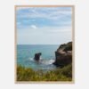 framed print coastal photography spain wall art beach aesthetic poster travel living room wall art sea photograph gift for traveler 59a55387-042d-4670-839a-0b65d7eeb661