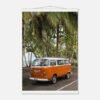 costa rica westfalia camper van art print with hangers fine art print, travel photography print, costa rica photography, travel decor 7606d580-e0c7-43d7-b433-c69a18a54c4c