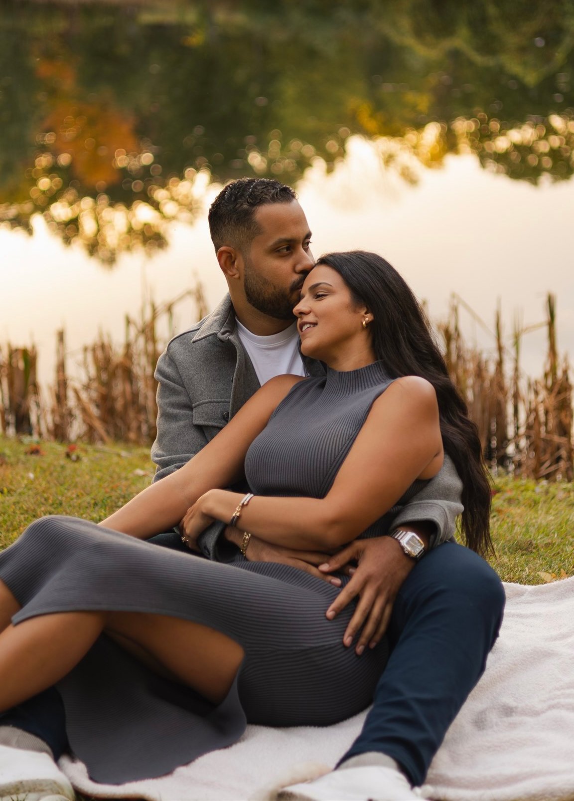 Séance photos de couple automnale