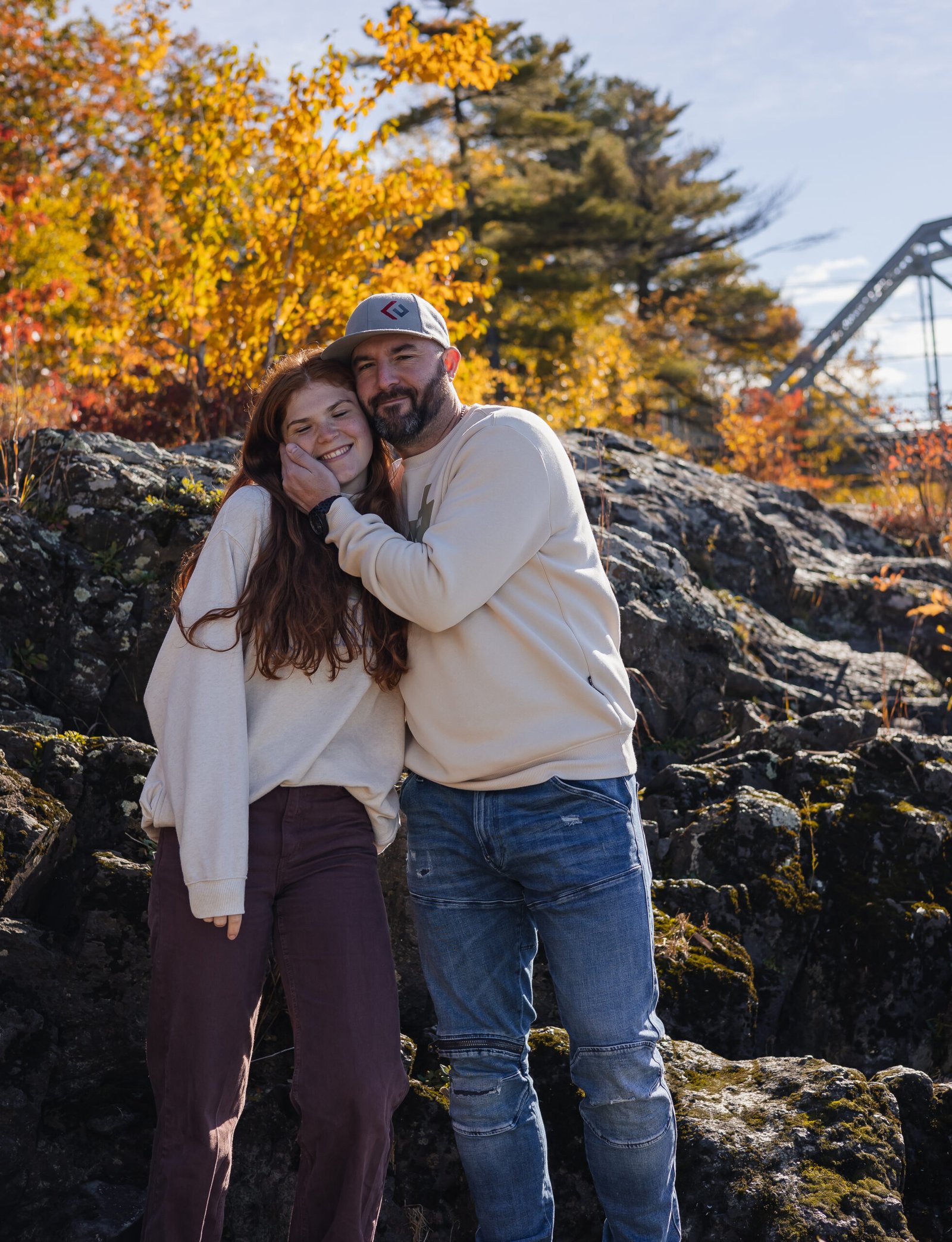 Séance père-fille automnale