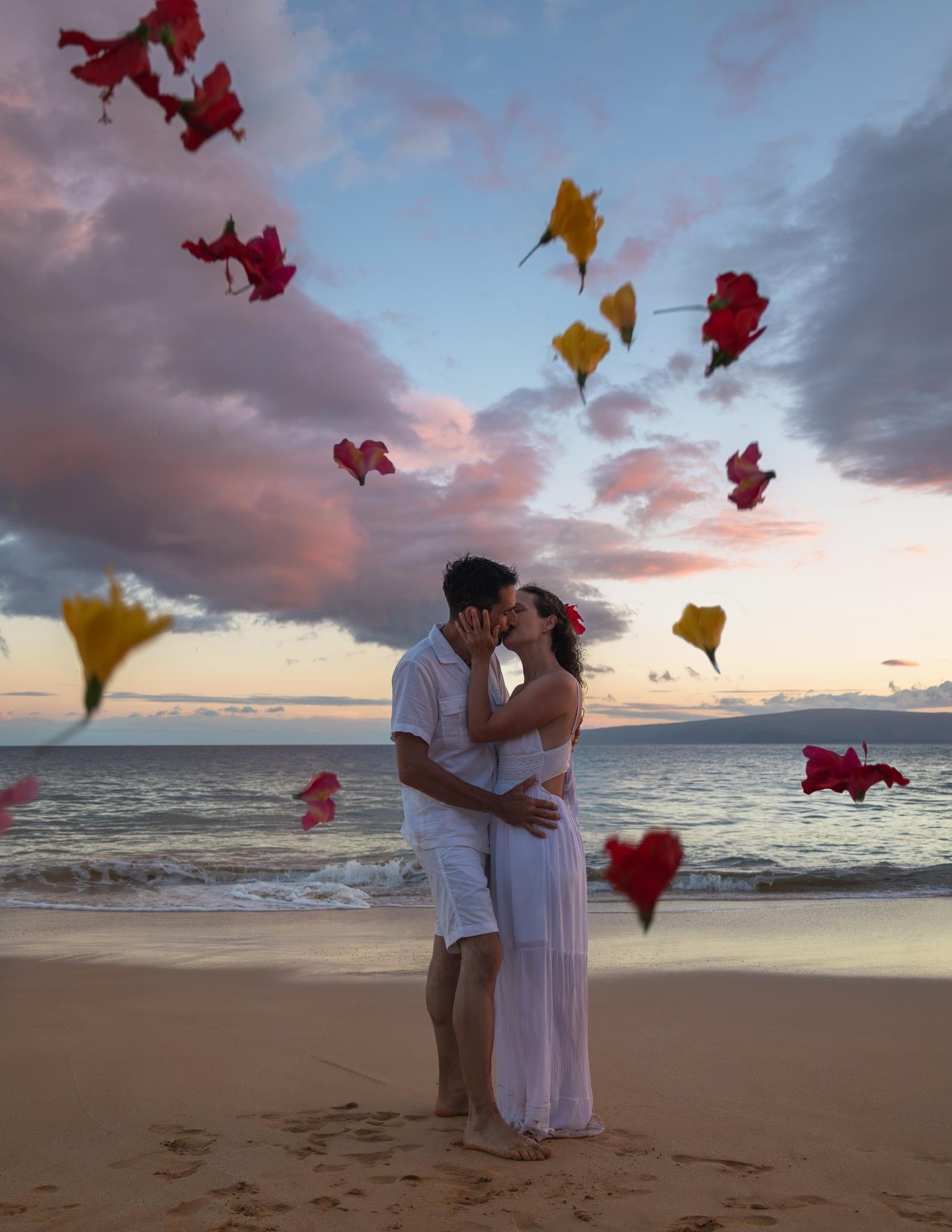 Mariage sur la plage, Maui