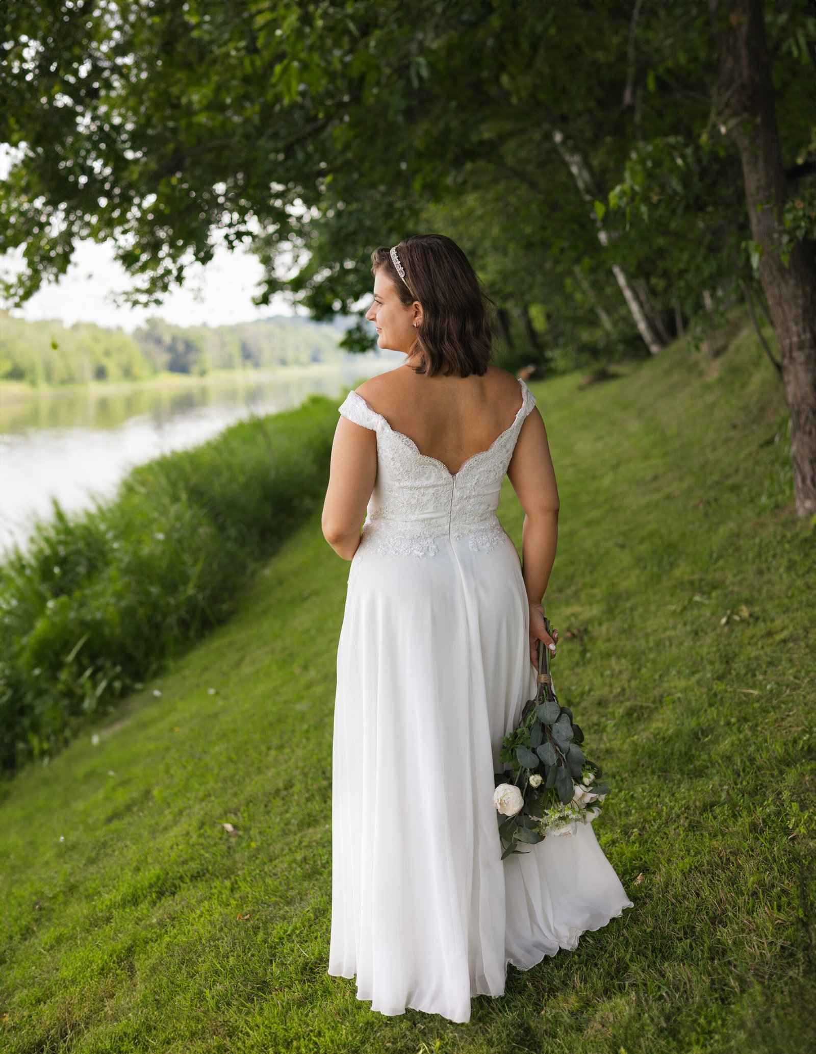 Portrait de la mariée