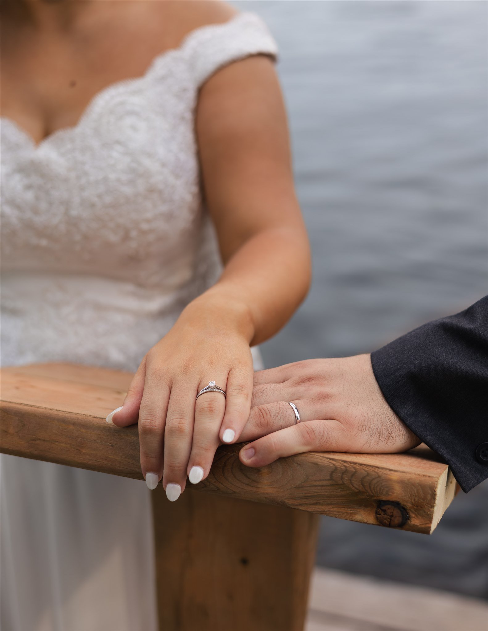 Photo détail bagues de mariage