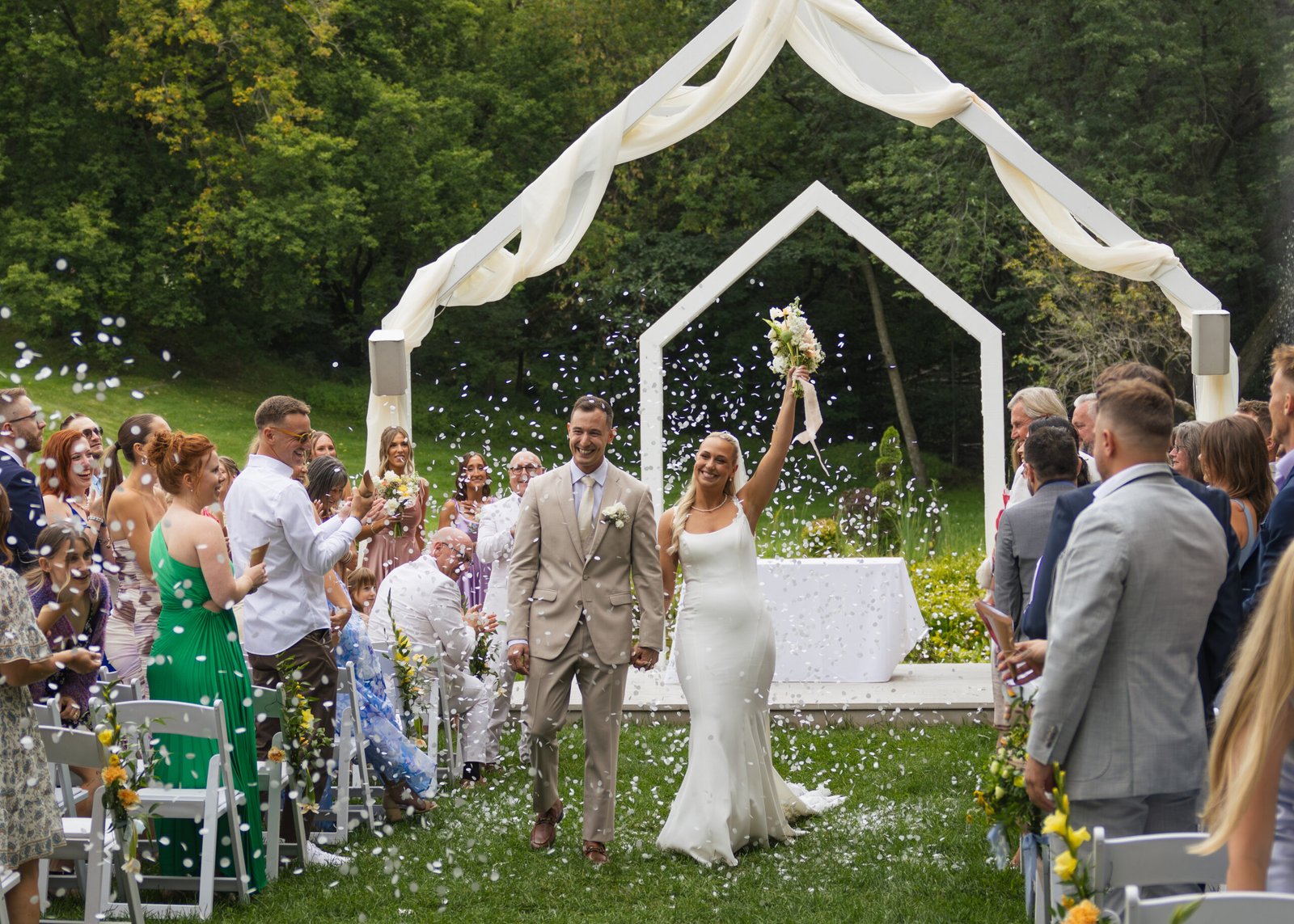 Sortie sous les confettis