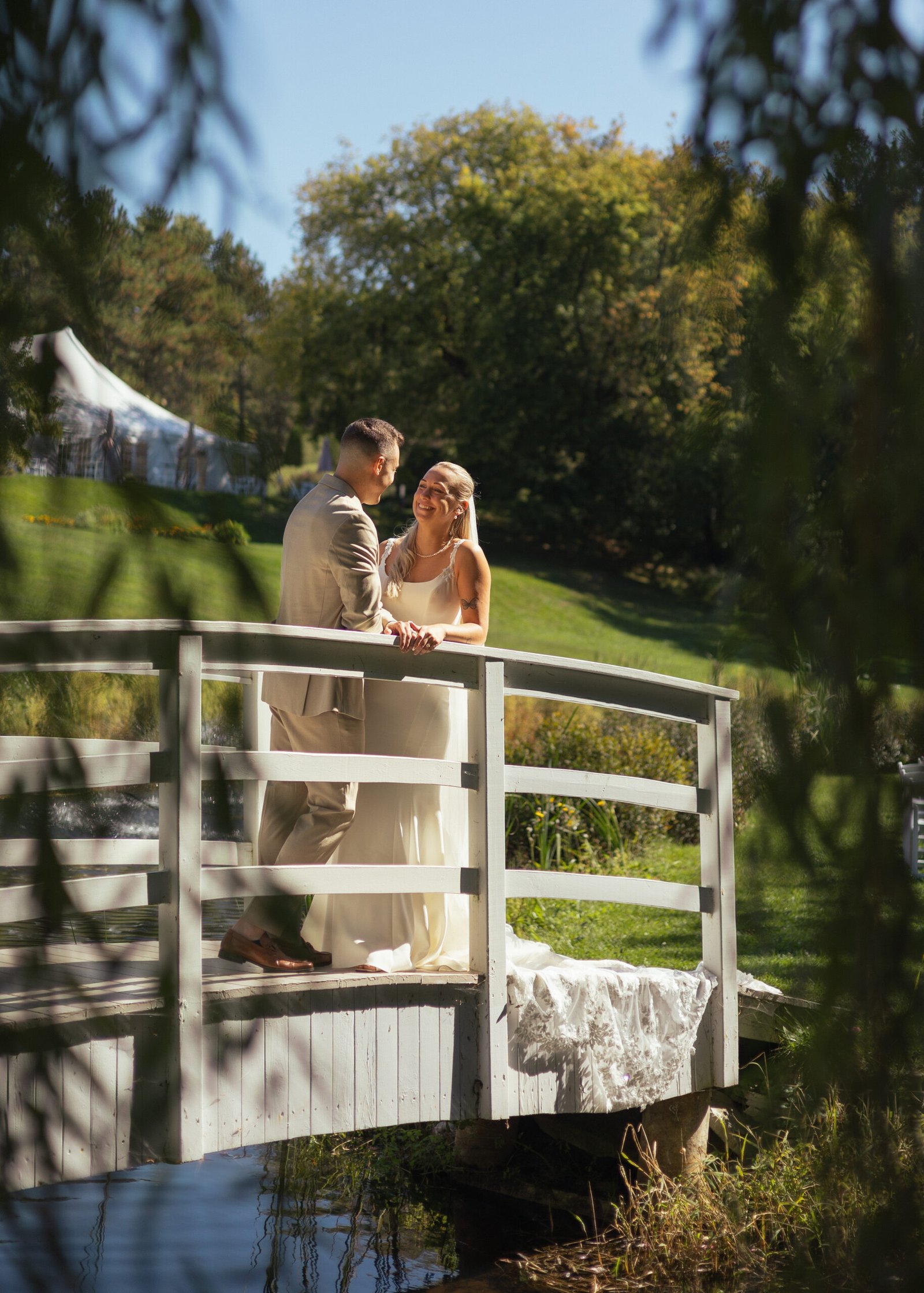 Portraits des mariés