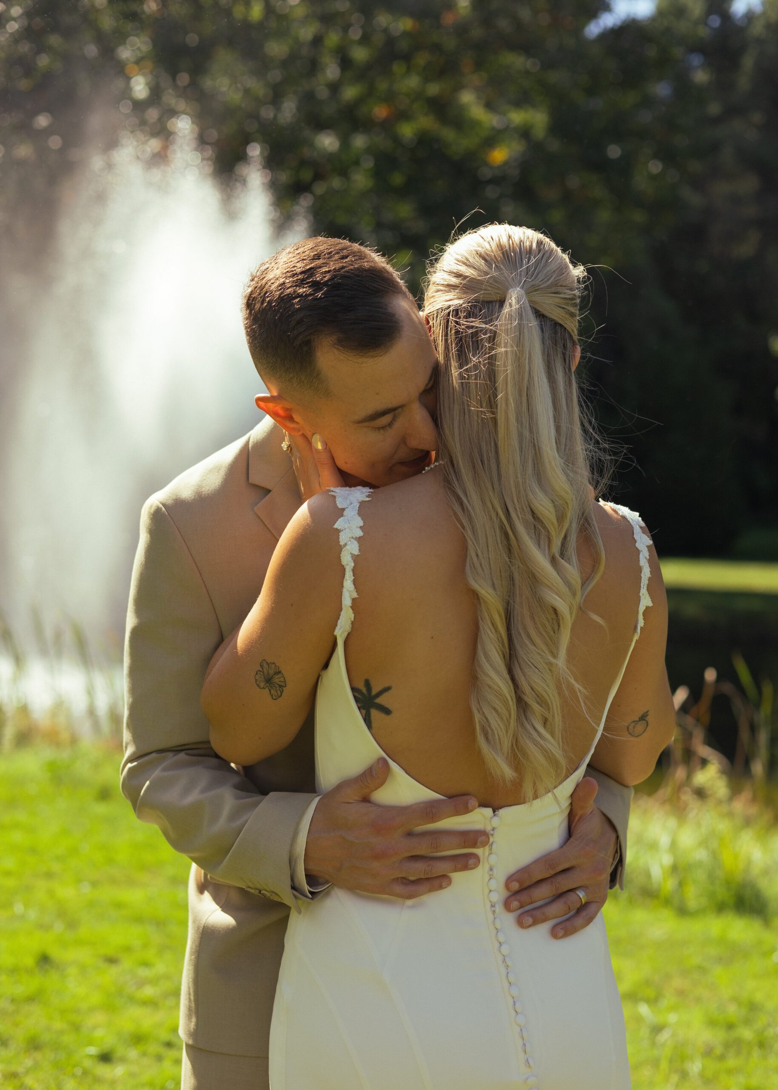 Portraits des mariés