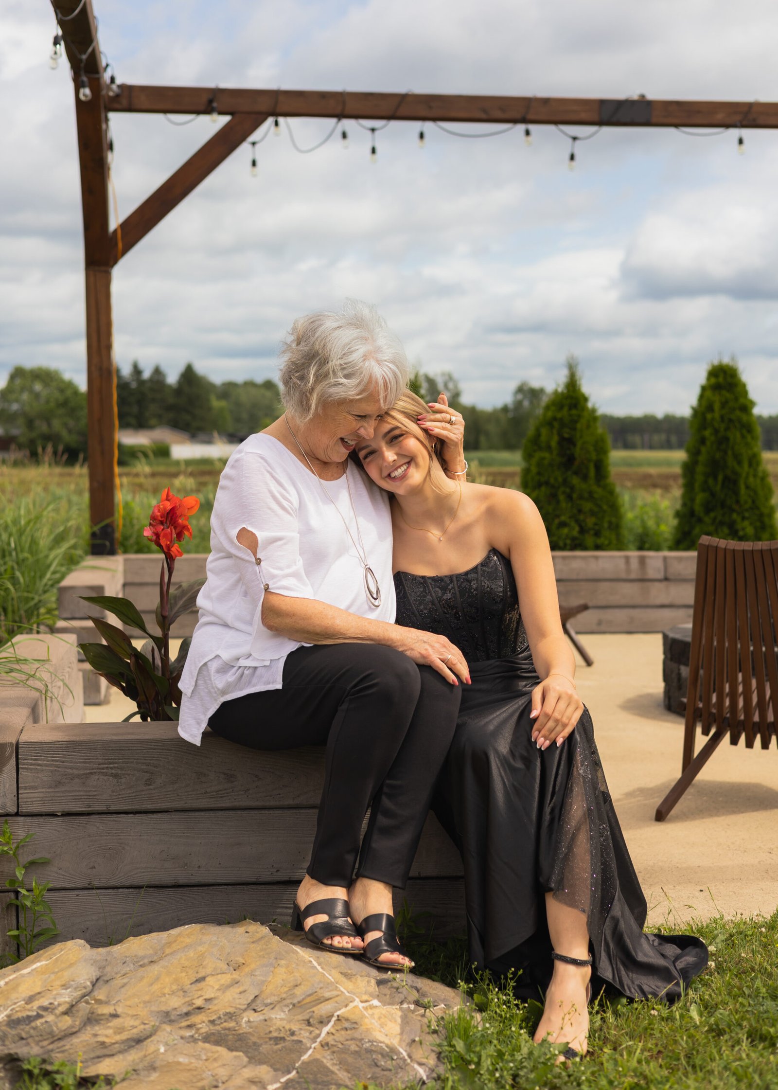 Moment avec grand-maman