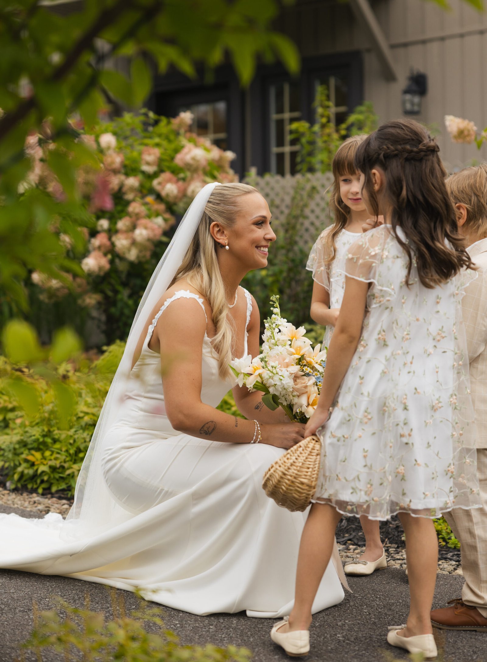 Quelques instants avant de descendre l&rsquo;allée