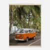 costa rica westfalia camper van art print with hangers fine art print, travel photography print, costa rica photography, travel decor a3784344-ddd2-408d-87be-879e86e4712d