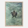 framed print sea turtle hawaii photography fine art wall decor print beach aesthetic poster living room wall art tropical gift for traveler acdbd8e3-6b8b-45e0-865b-d67eb3170d63