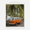 costa rica westfalia camper van art print with hangers fine art print, travel photography print, costa rica photography, travel decor acf1b808-3287-4a2e-a1e3-5a5a4a3ad4a6
