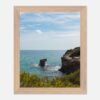 framed print coastal photography spain wall art beach aesthetic poster travel living room wall art sea photograph gift for traveler af592043-7947-43a2-81ca-a970adc0f591