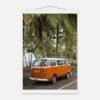 costa rica westfalia camper van art print with hangers fine art print, travel photography print, costa rica photography, travel decor c281f392-5cdb-466e-bb18-59585a877290
