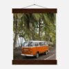 costa rica westfalia camper van art print with hangers fine art print, travel photography print, costa rica photography, travel decor cc506bbe-9356-4b7f-afcd-15c6d201aff3