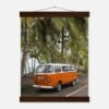 costa rica westfalia camper van art print with hangers fine art print, travel photography print, costa rica photography, travel decor d0f145f2-c398-4c9a-832b-f57f2bd441f1
