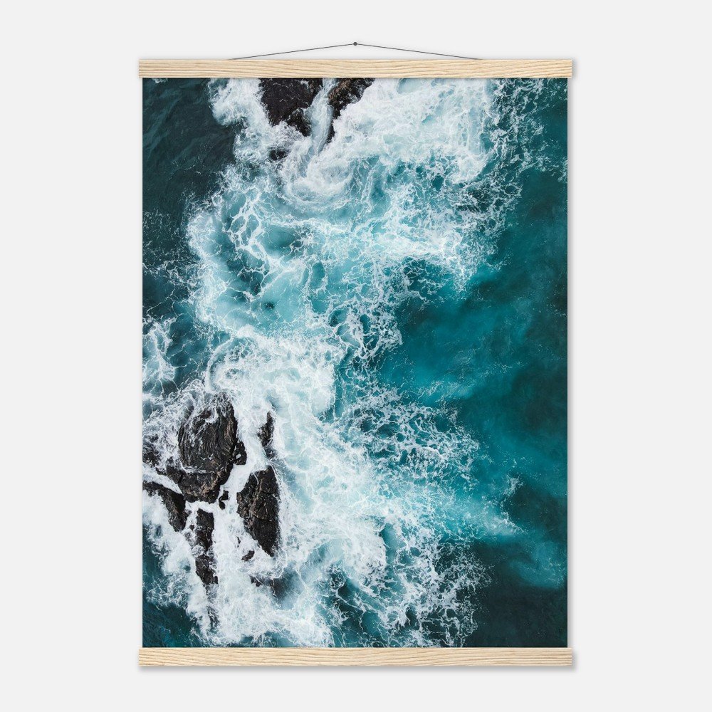 hawaii ocean waves art print with hangers fine art print, travel photography print, hawaii photography, beach photography, travel decor d60cb6ce-c9fb-43d5-b61b-0c6768eed6d2