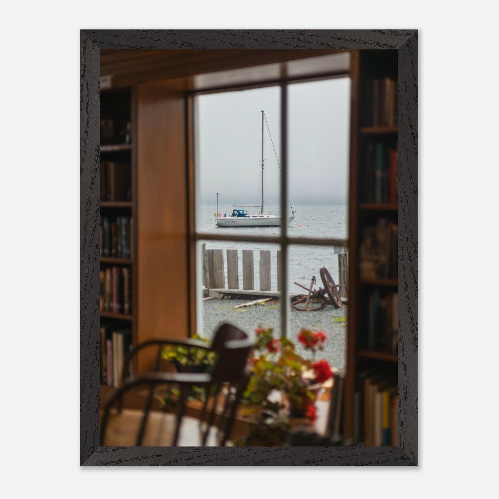 framed print sailboat canada photography travel wall art print coastal aesthetic poster living room wall art boat photo gift for traveler d93338c7-cbde-4db7-9cd2-77c05de61047