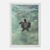 framed print sea turtle hawaii photography fine art wall decor print beach aesthetic poster living room wall art tropical gift for traveler e9e71637-33a3-4f25-a802-edda3e293c73