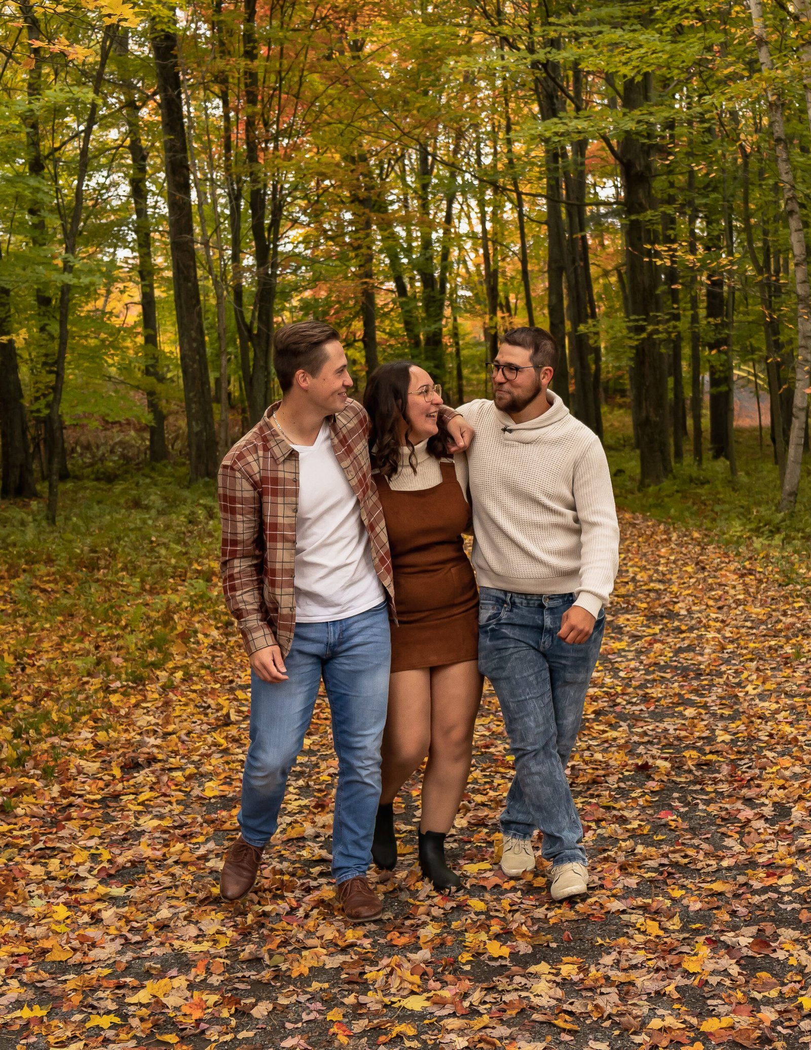 Séance familiale automnale