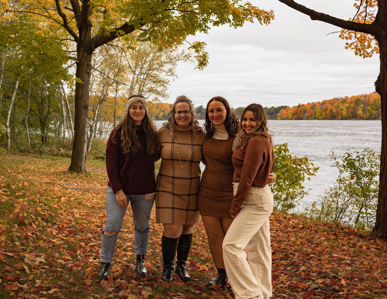 Séance familiale automnale