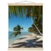 souffle tropical avec support à affiche en bois 182ae406-1e1c-4852-a2be-0b0700b8a487