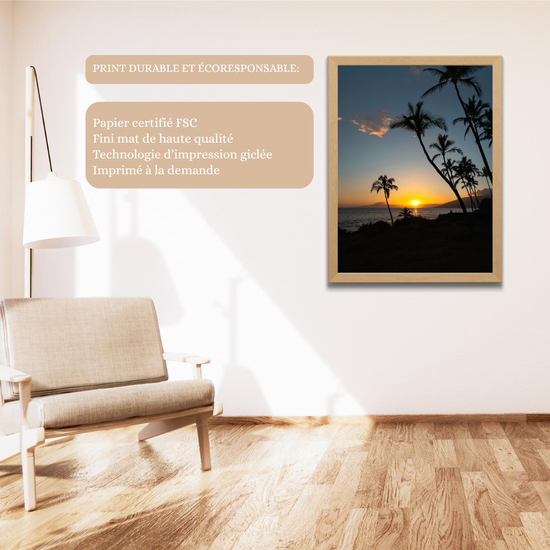 hawaii beach sunset art print fine art print, travel photography print, hawaii photography, beach print, travel decor, wall art hawaii beach sunset art print fine art print, travel photography print, hawaii photography, beach print, travel decor, wall art