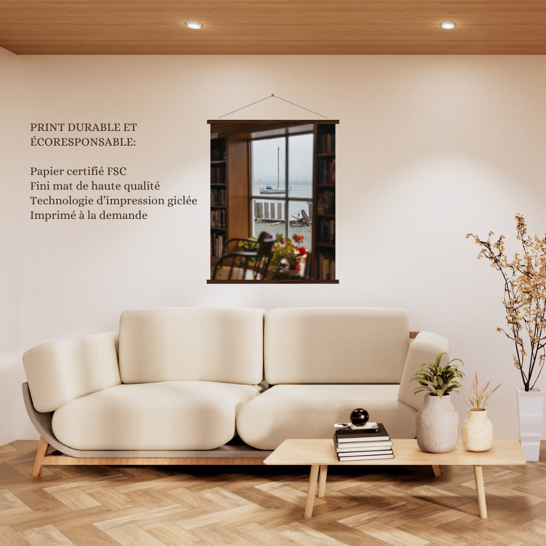 print sailboat canada photography travel art wall bedroom print coastal aesthetic poster living room wall art boat photo gift for traveler