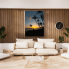 hawaii beach sunset art print fine art print, travel photography print, hawaii photography, beach print, travel decor, wall art