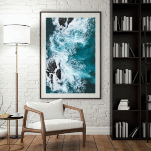 costa rica tropical beach print | fine art print, travel photography, beach photography, travel decor, ocean print, home decor, wall art