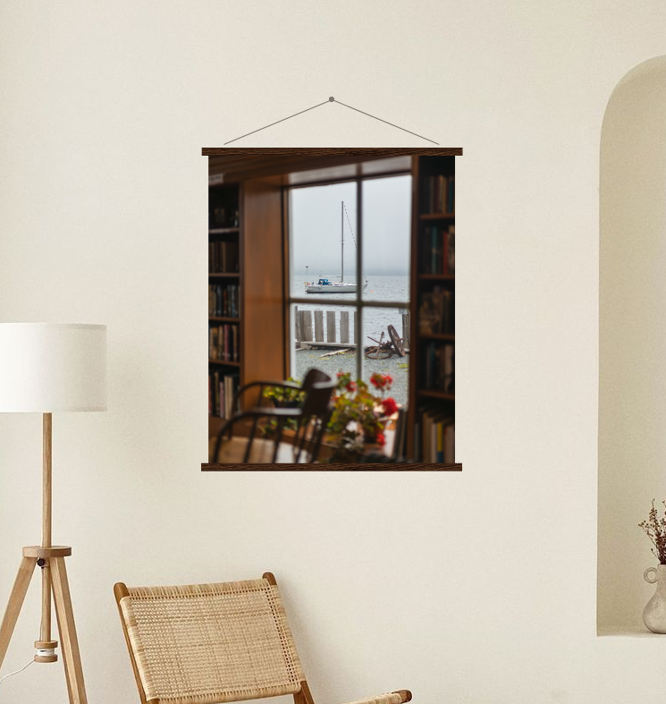 print sailboat canada photography travel art wall bedroom print coastal aesthetic poster living room wall art boat photo gift for traveler