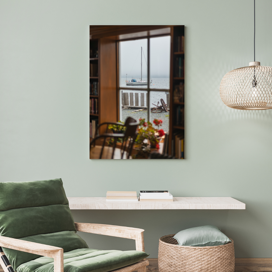 print sailboat canada photography travel art wall bedroom print coastal aesthetic poster living room wall art boat photo gift for traveler