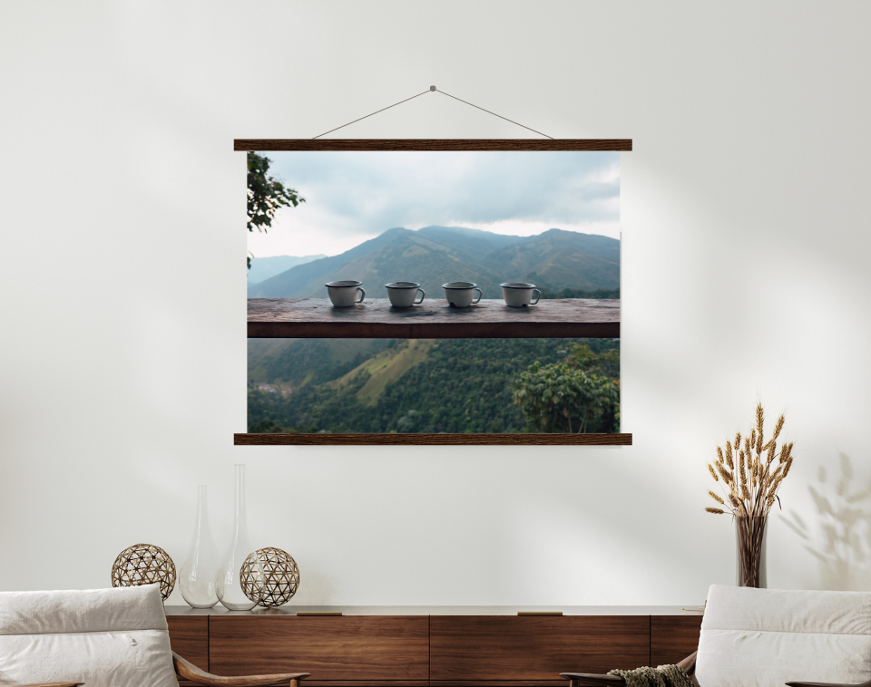 print travel photography colombia coffee fine art mountain wall decor print for coffee lover poster dining room wall art gift for traveler