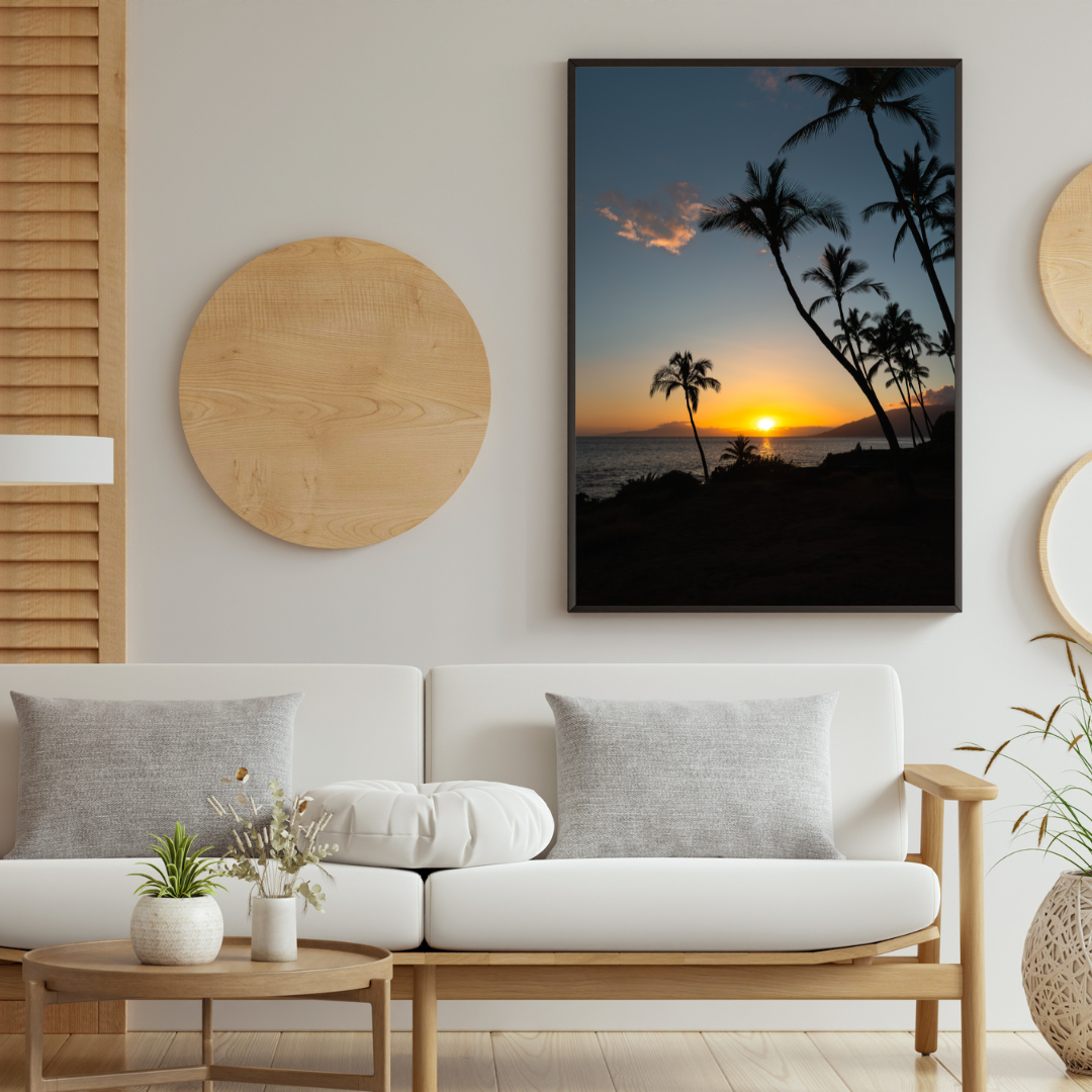 hawaii beach sunset art print fine art print, travel photography print, hawaii photography, beach print, travel decor, wall art hawaii beach sunset art print fine art print, travel photography print, hawaii photography, beach print, travel decor, wall art