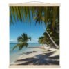 souffle tropical avec support à affiche en bois 47ba01f8-b896-4740-9a1c-cf0b810b7ef0