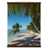 souffle tropical avec support à affiche en bois 481e6114-b864-4cb2-88ff-ee7dd4d47697