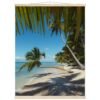souffle tropical avec support à affiche en bois 551b0565-9334-4991-a01e-8978c5c8466f