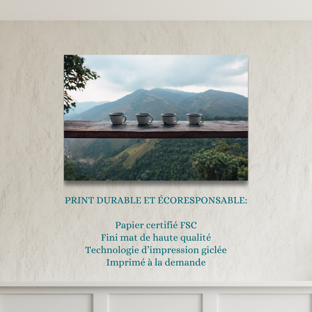 print travel photography colombia coffee fine art mountain wall decor print for coffee lover poster dining room wall art gift for traveler
