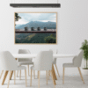 framed print coffee photography colombia fine art mountain wall decor for coffee lover poster dining room art gift for traveler