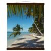 souffle tropical avec support à affiche en bois 74740fa8-1a4c-4753-9fb4-ee0ebb3364a9