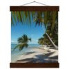 souffle tropical avec support à affiche en bois 87fc9c1c-4370-41ce-94c7-525acc71d1fe