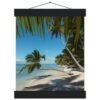 souffle tropical avec support à affiche en bois 9805b218-540f-4739-b834-23d04276b4d0