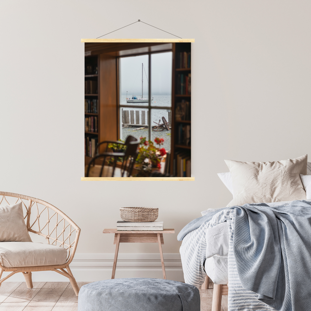 fenêtre sur la baie