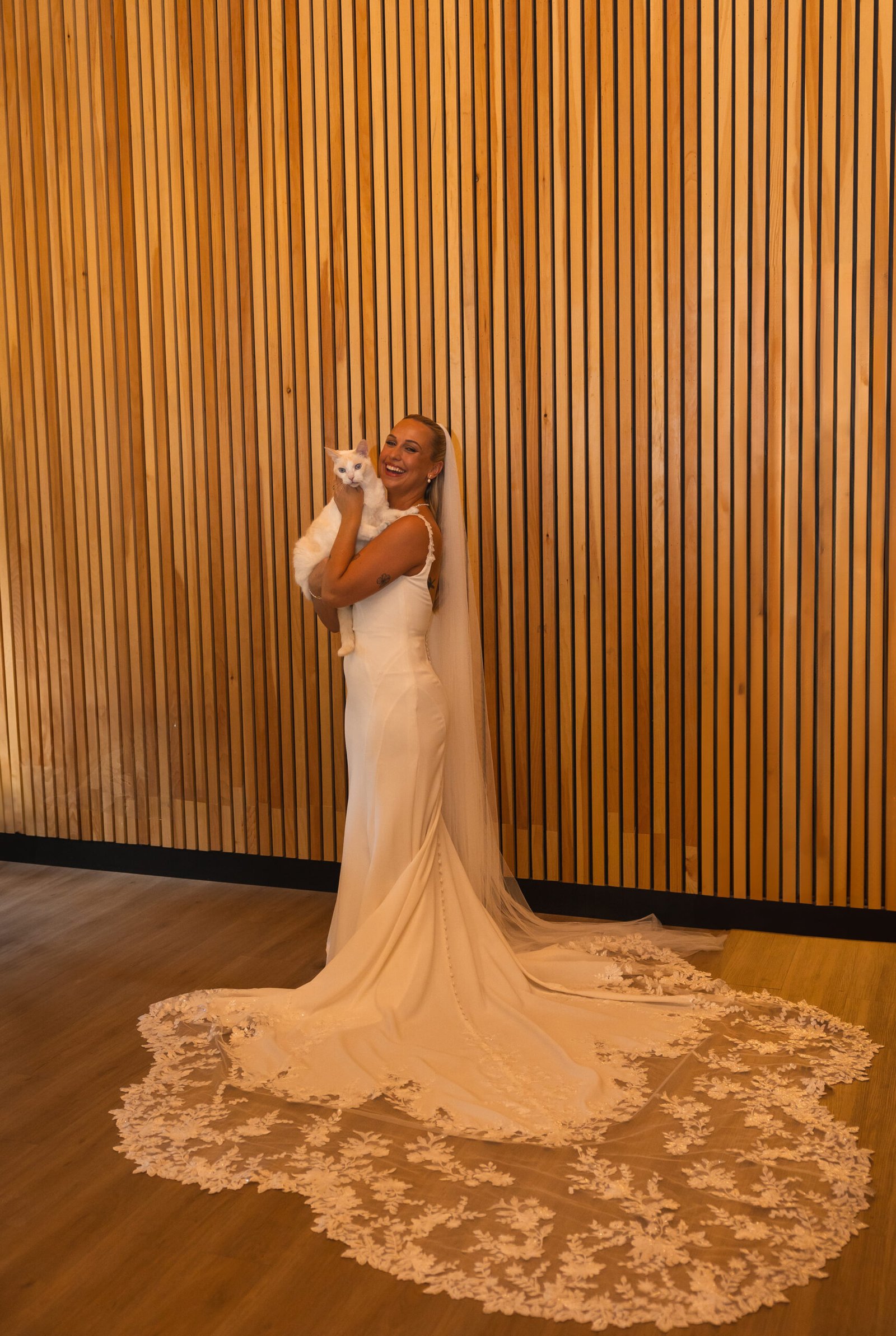 La mariée et sa fidèle complice