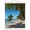 souffle tropical avec support à affiche en bois d08bf625-f6fa-4175-9373-edc2f9daeaba